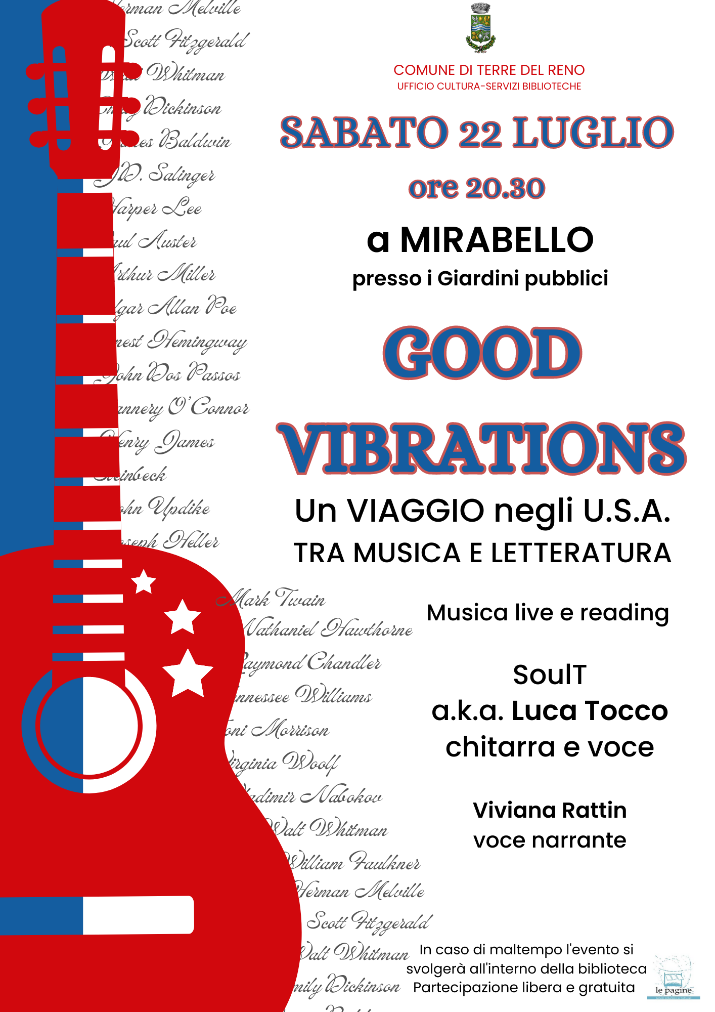 GOOD VIBRATIONS - L  America in musica e letteratura foto 