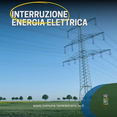 Interruzione energia elettrica foto 
