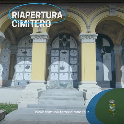 Riapertura cimitero foto 