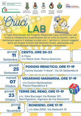 Cruci Lab a Terre del Reno foto 