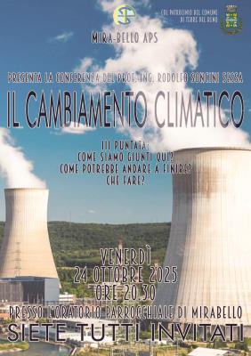 Conferenza cambiamento climatico foto 