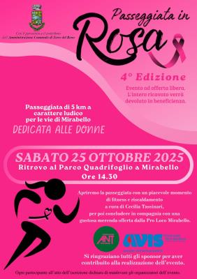 Partecipazione e solidarietà per la passeggiata in rosa foto 