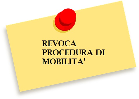 Revoca procedura mobilità - Istruttore Direttivo Specialista Area Vigilanza Cat. D