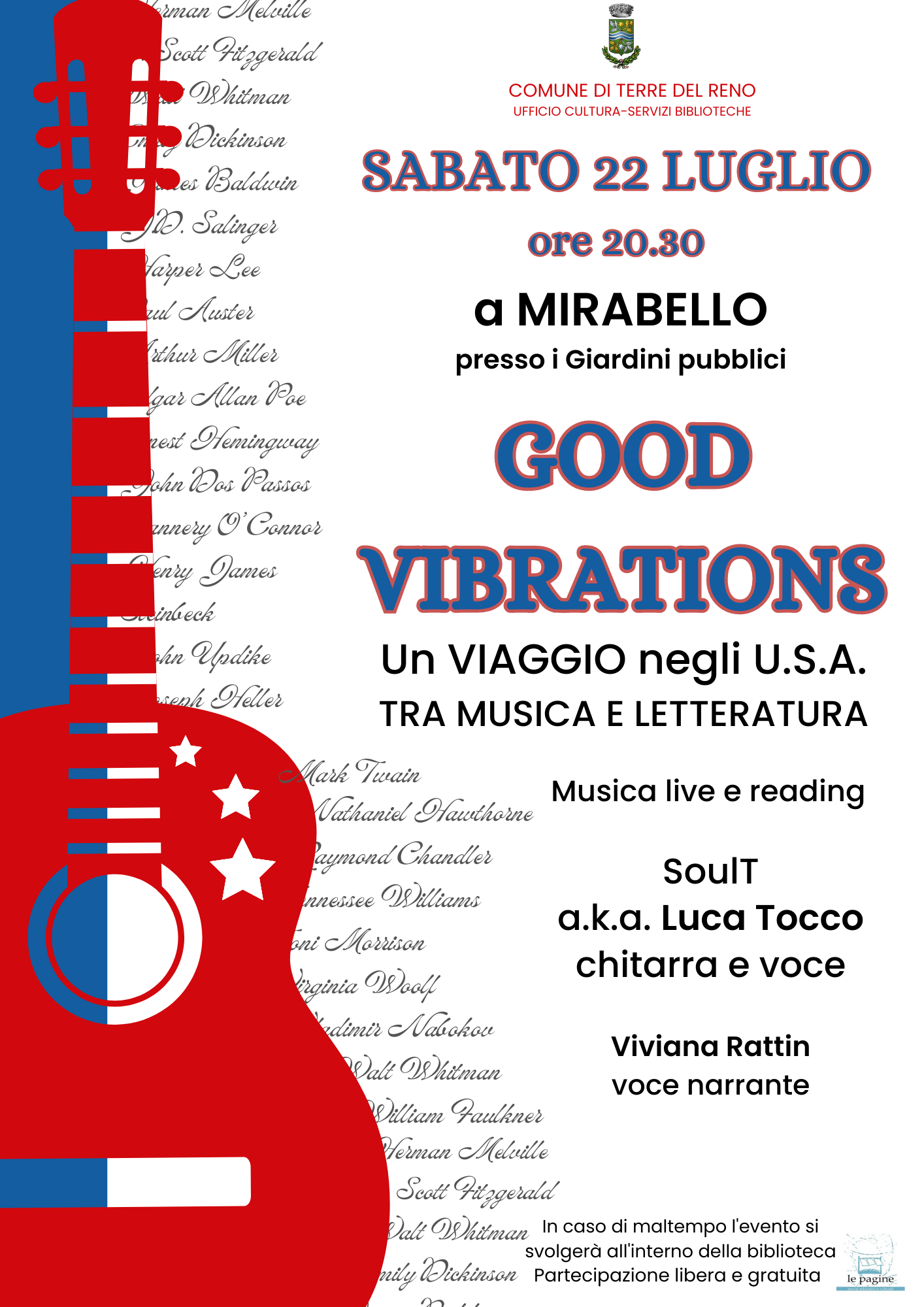 GOOD VIBRATIONS - L' America in musica e letteratura
