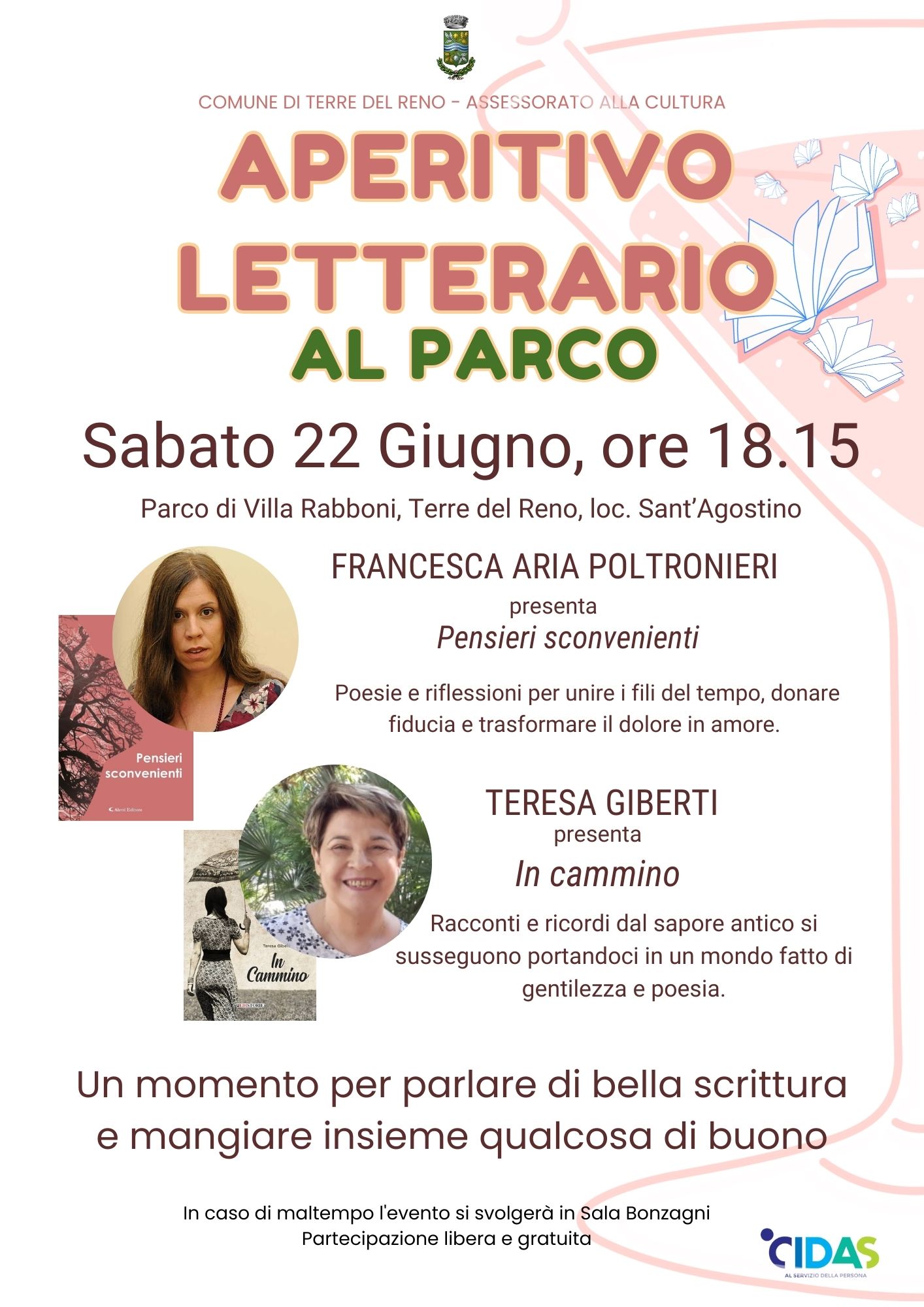 APERITIVO LETTERARIO AL PARCO