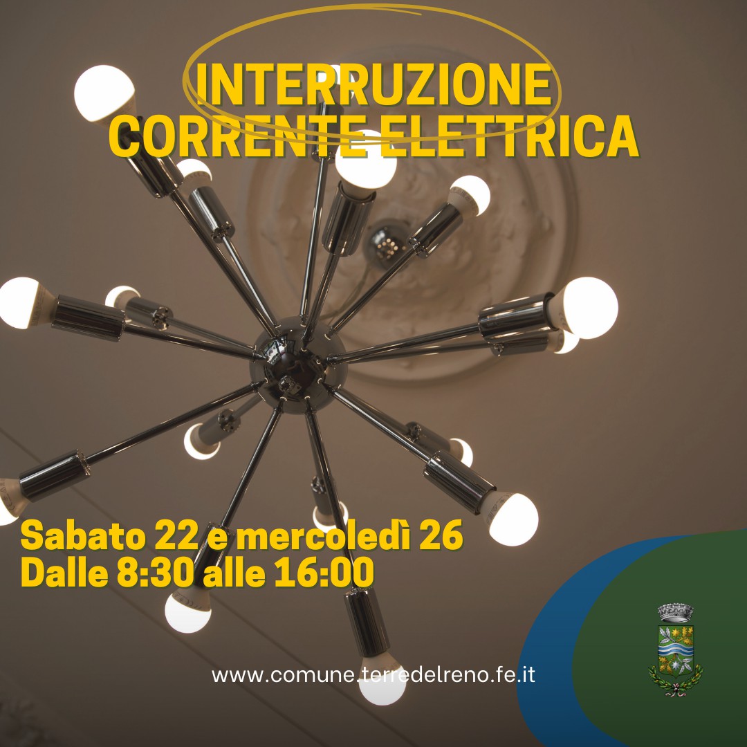 INTERRUZIONE ENERGIA ELETTRICA