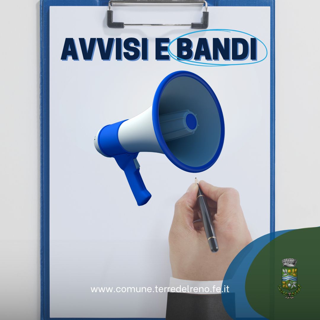 SELEZIONE PUBBLICA 2 POSTI SPECIALISTA IN ATTIVITA’ TECNICHE – COMUNI TERRE DEL RENO POGGIO RENATICO