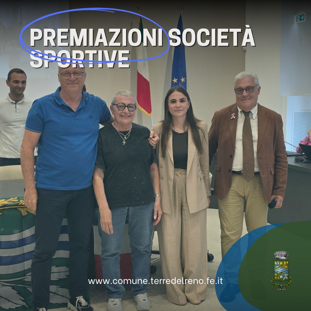 Riconoscimento alle società sportive