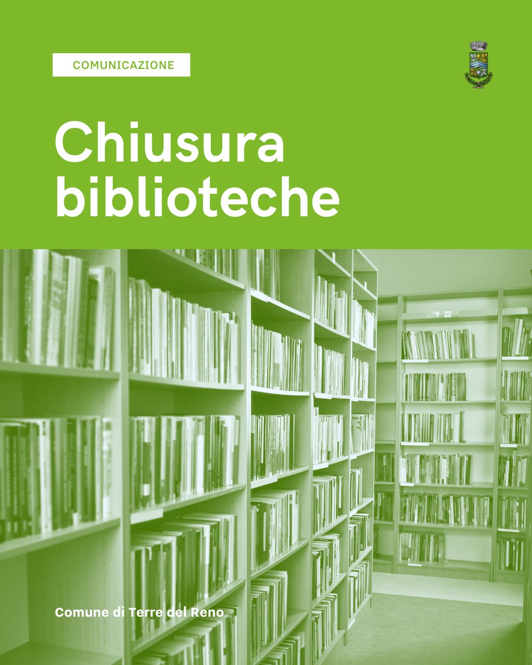 Chiusura biblioteche Chiusura biblioteche